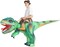 GOOSH Inflatable Dinosaur Costume Kids and Adults Funny Blow Up Dino T Rex Costumes